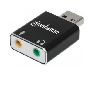 Convertidor USB a Audio MANHATTAN 152754