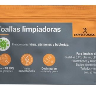 Toallas Limpiadoras PERFECT CHOICE PC-030270