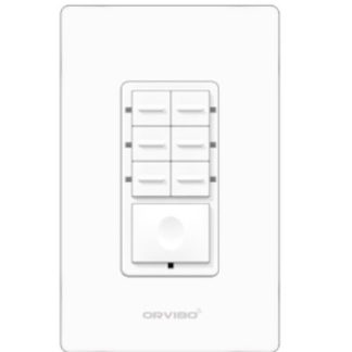 Botonera de 7 Escenas Inteligente ZIGBEE Orvibo T10S7ZW-1UO