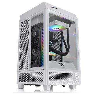 Gabinete THERMALTAKE The Tower 100 Snow Mini Chassis