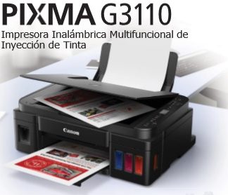 Multifuncional de inyección de tinta CANON G3110