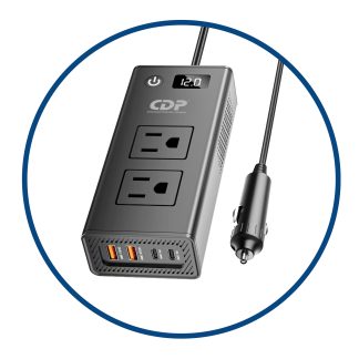 Adaptador e inversor de corriente CDP XVU212