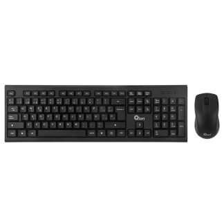 Kits para Teclado y Mouse Qian QKX-WRESP-01-BK