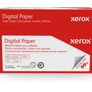 Papel Bond Digital Paper Carta XEROX Rojo