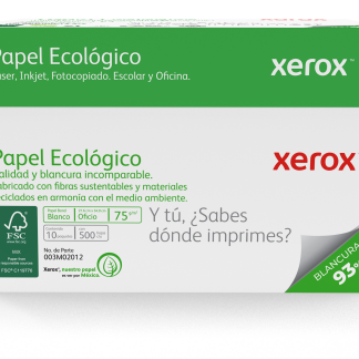 Papel Bond Ecológico Oficio XEROX Ecológico